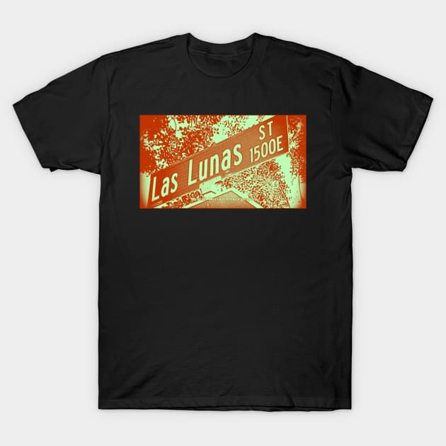 Las Lunas Street1, Pasadena, CA by MWP T-Shirt by MistahWilson